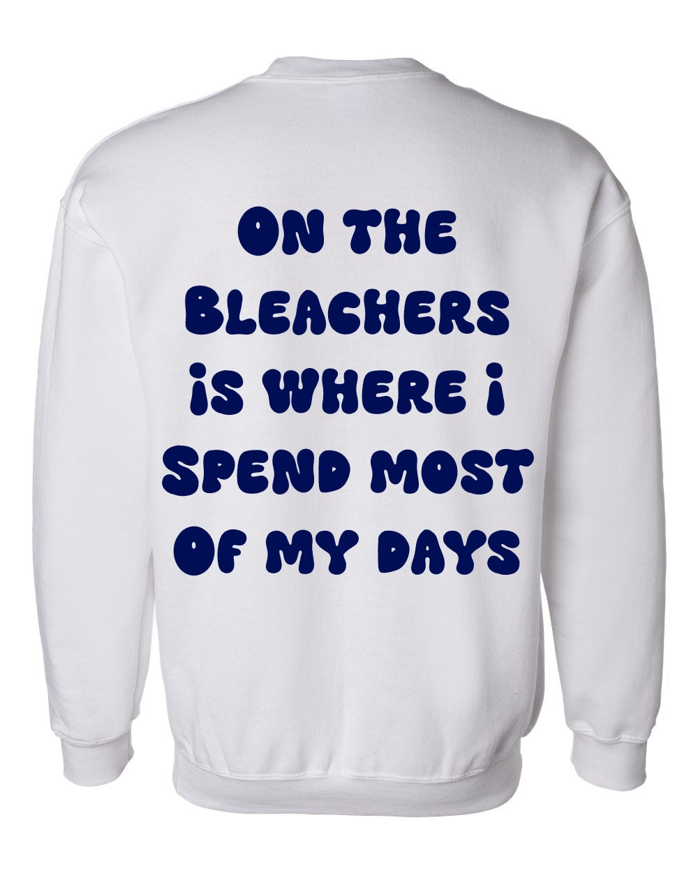 on the bleachers crewneck