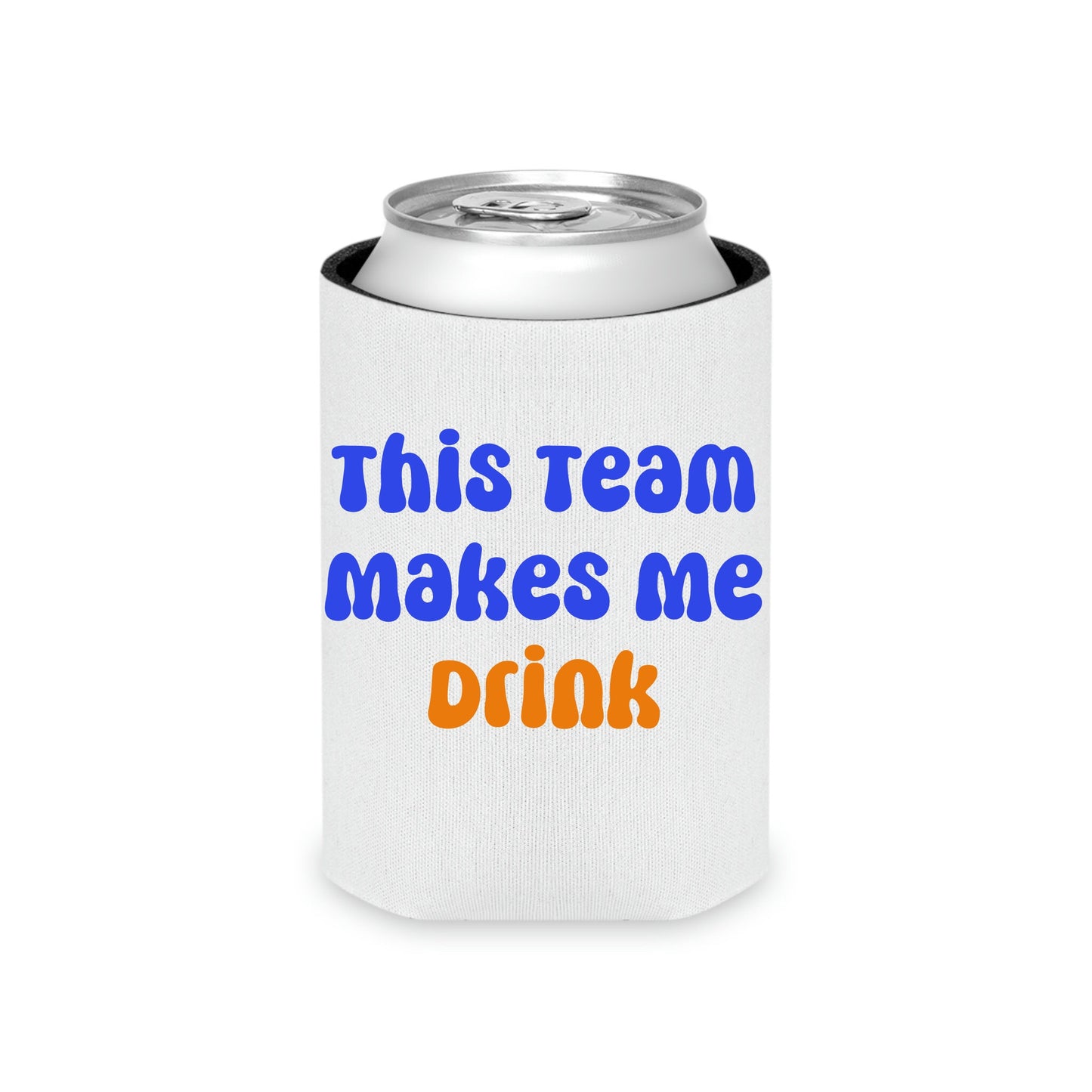 This Team Makes me Drink (short)- Blue and Orange